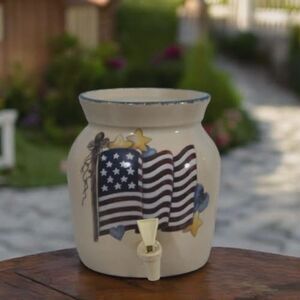 Home and Garden Party Ltd Crock/Stoneware Beverage Dispenser